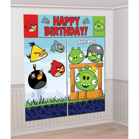 Angry Birds Party Supplies - Wall Decorating Kit