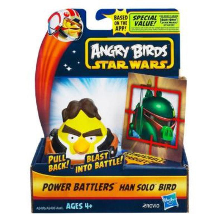 Angry Birds Toys - Star Wars Han Solo Bird Power Battler