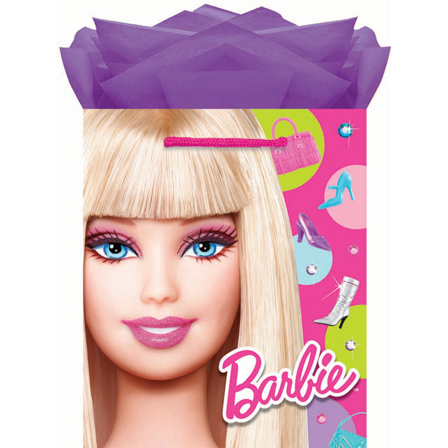 Barbie Party Supplies - All Doll'd Up Medium Loot Bag