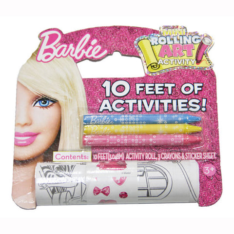 Barbie Toys - 10' Rolling Art