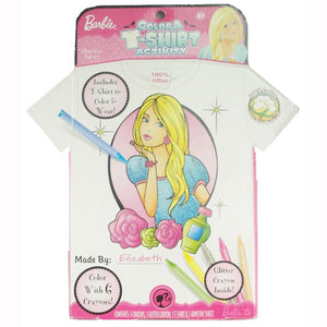 Barbie Toys - Color A T-Shirt Activity