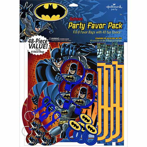 Batman Party Supplies - Party Favor Value Pack