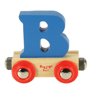 Bigjigs® Wooden Railway - Rail Name Train Letter "B"