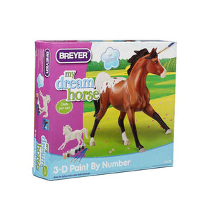 Breyer Activities & Crafts - Paint by Number Appaloosa 3D Activity Kit