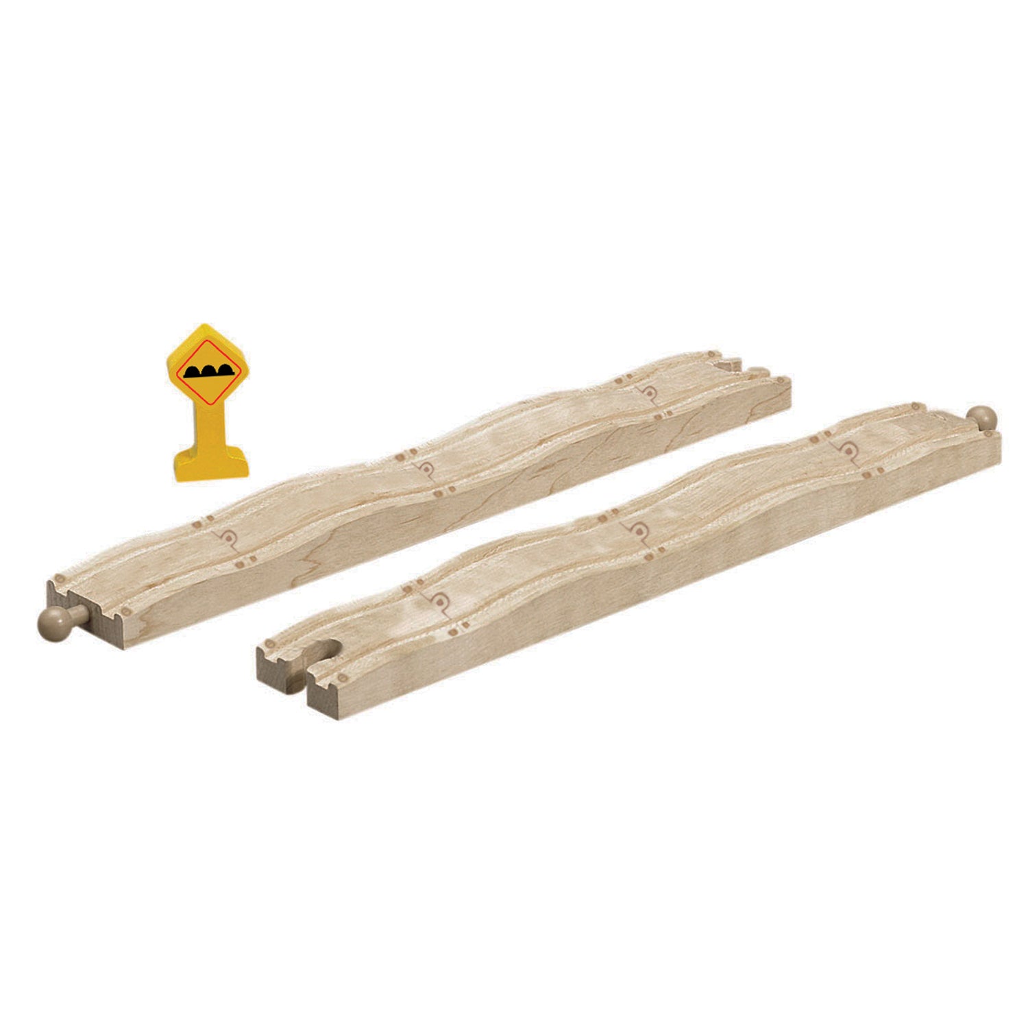Chuggington Wooden Railway Track - Wobbly Track Pack