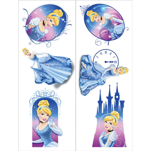 Cinderella Party Supplies - Temporary Tattoo Favors