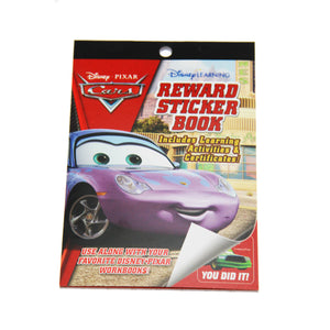 Disney Cars Party Supplies - Reward Stickers Book