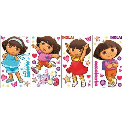 Dora the Explorer Bedroom Decor - Dora & Boots Wall Stickers