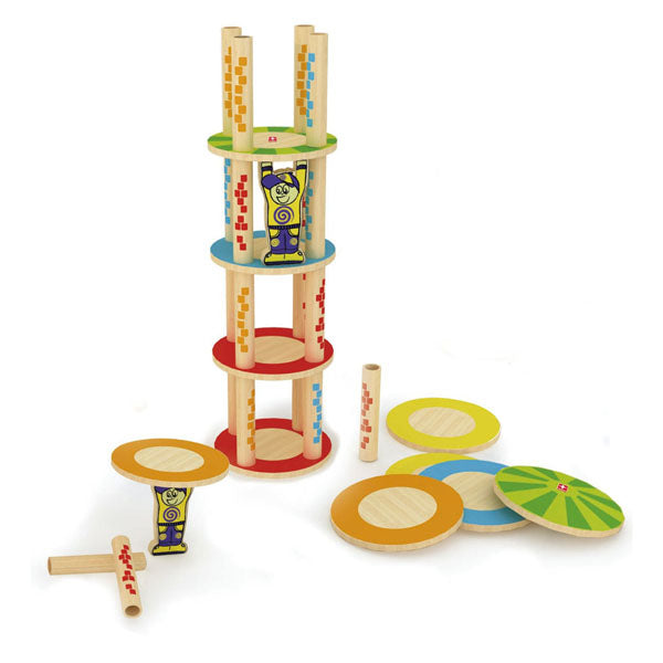 Hape Bamboo Games - Crazy Tower