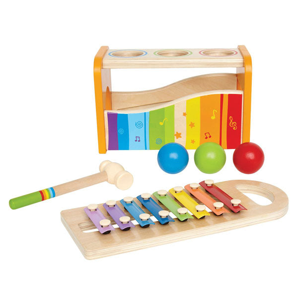 Hape Early Melodies - Pound and Tap Bench