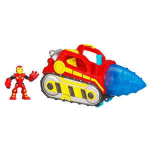 Iron Man Toys - Playskool Heroes™ Repulsor Drill™ Vehicle with Iron Man™ Figure