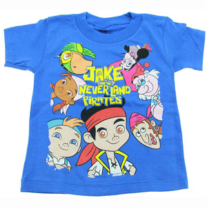Jake and the Never Land Pirates Clothing - Never Land Characters T-Shirt
