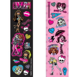 Monster High Party Supplies - Sticker Strips