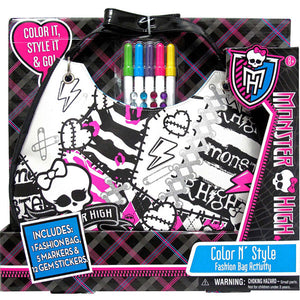 Monster High Toys - Color 'N Style Fashion Tote