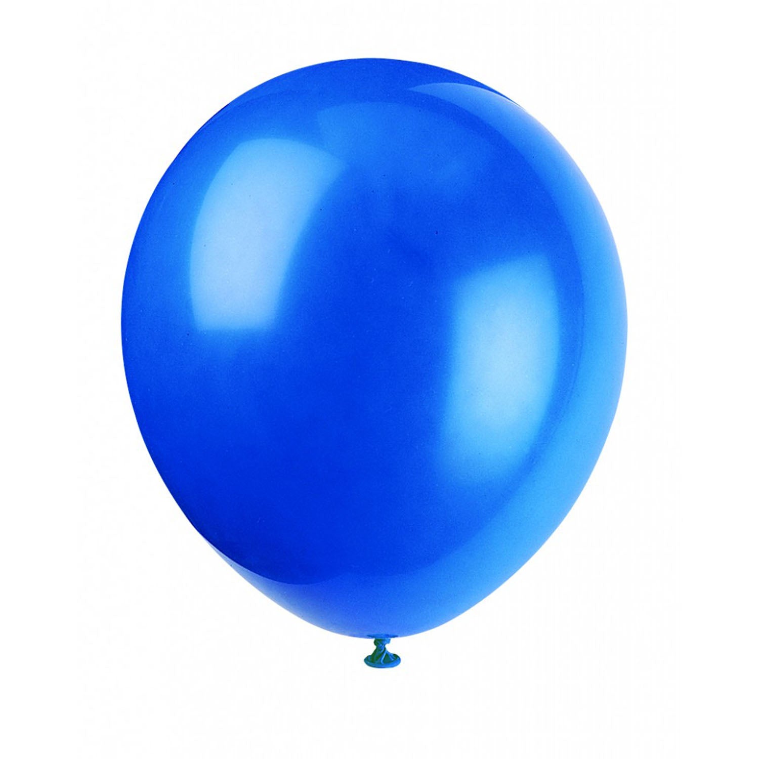 Party Supplies - Bright Royal Blue Latex Balloons