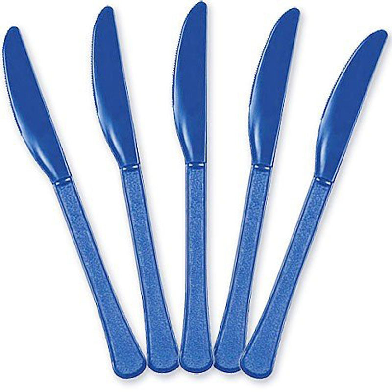 Party Supplies - Marine Blue Knifes