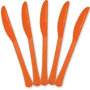 Party Supplies - Orange Peel Knifes