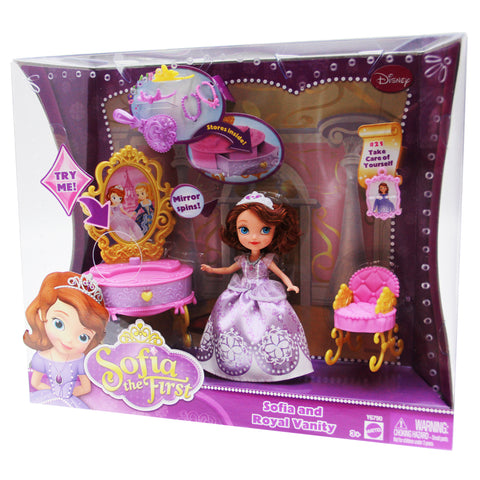 Sofia the First Toys - Royal Vanity Playset