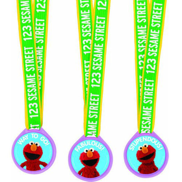 Sesame Street Party Supplies - Mini Award Medals