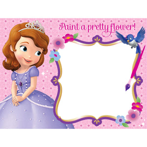Sofia the First Party Supplies - Water Paint Boards