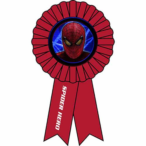 Spider-Man Party Supplies - Award Ribbon