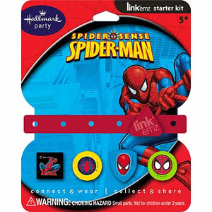 Spider-Man Party Supplies - Link'Emz Charm Band Kit