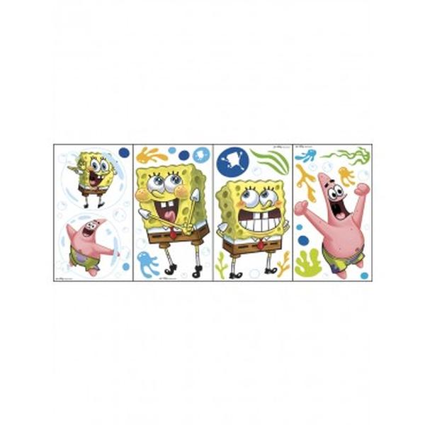SpongeBob Squarepants Bedroom Decor - SpongeBob SquarePants & Patrick Wall Stickers