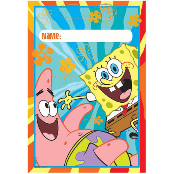 SpongeBob SquarePants Party Supplies - Buddies Loot Bag