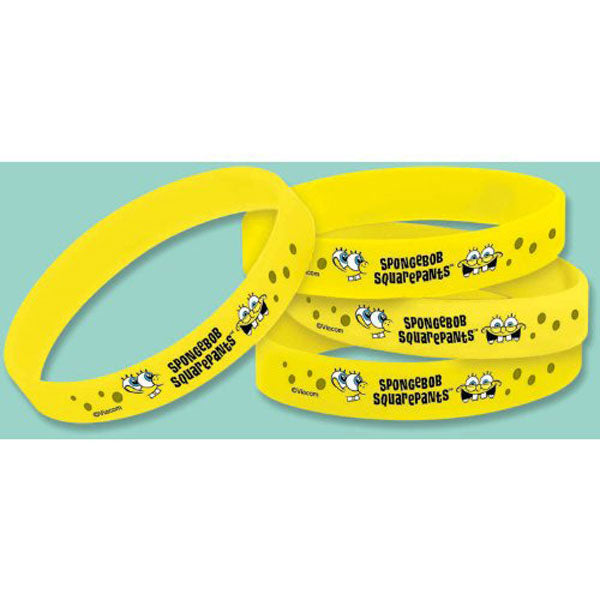 Spongebob Squarepants Party Supplies - Wrist Bands
