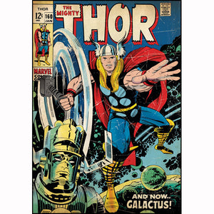 Thor Bedroom Decor - Vintage Issue #160 Comic Cover Giant Wall Decal