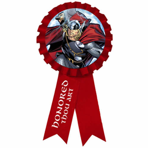 Thor Party Supplies - Award Ribbon
