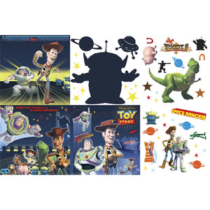 Toy Story Bedroom Decor - 3D Wall Decorating Kit