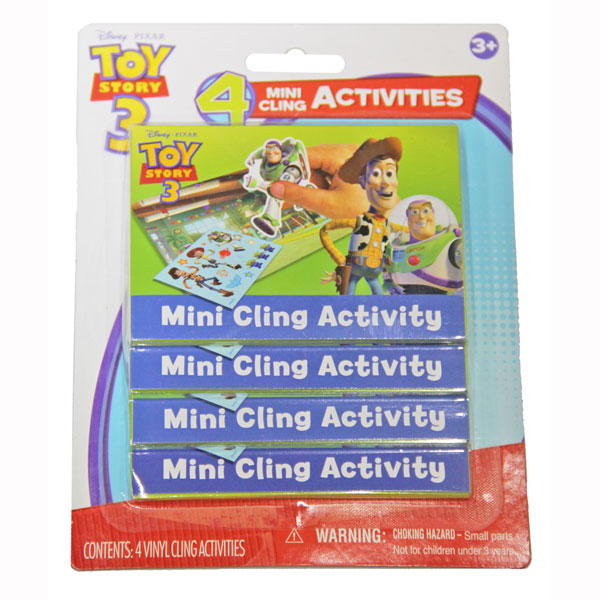 Toy Story Toys - Vinyl Cling Activities