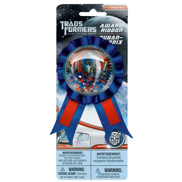 Transformers Party Supplies - Award Ribbon