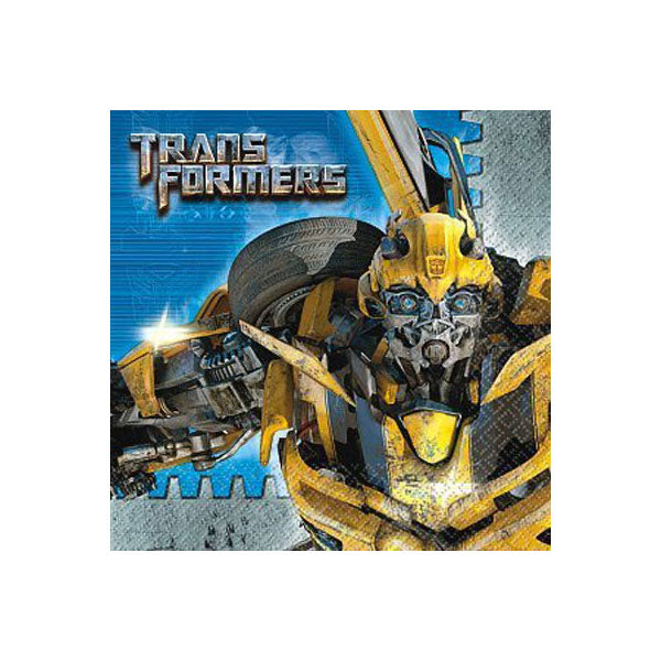 Transformers Party Supplies - Beverage Napkins