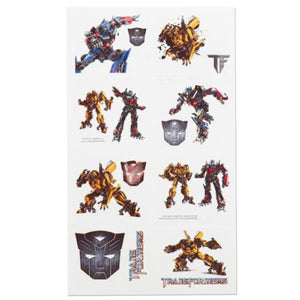 Transformers Party Supplies - Temporary Tattoo Favors